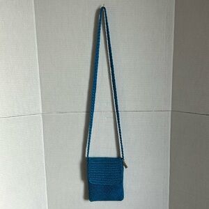 The Sak small crocheted crossbody.  Pre owned in excellent condition.